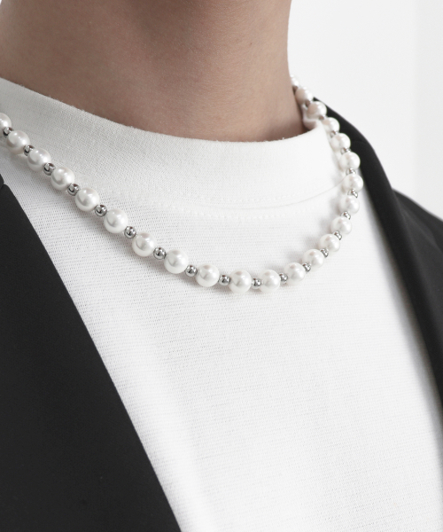 真珠ネックレス メンズ CLEF TOM BEAT