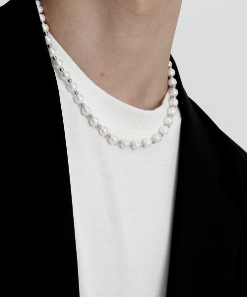 真珠ネックレス メンズ CLEF TOM BEAT