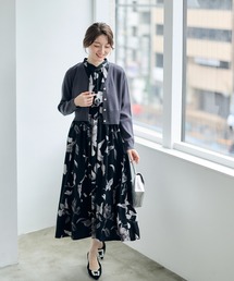 レディース 12twelve agenda 2点セット ワンピース トップス 半袖 黒 白