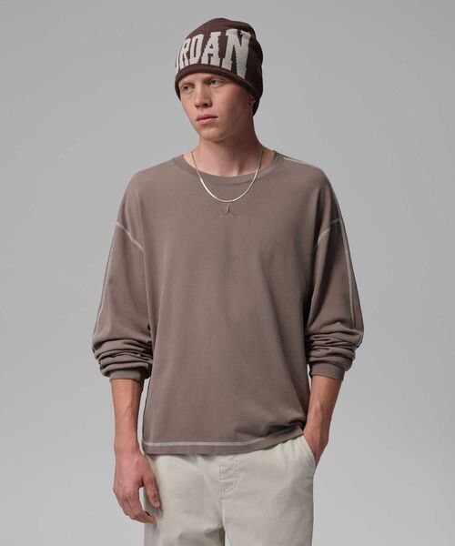 ジョーダン フライト メンズ ヘビーウェイト ロングスリーブ トップス