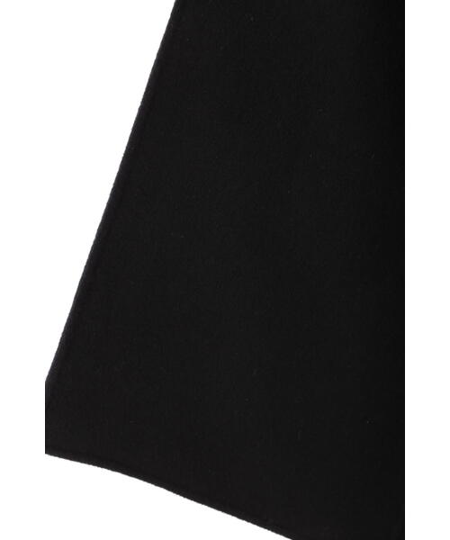 ADORE(アドーア)の「ピュアカシミヤコート(ノーカラーコート・レディース・ベージュ/ブラック・38/36)」の6枚目の写真