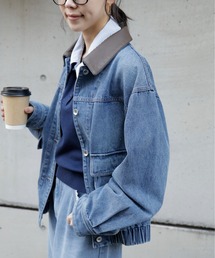 FREE'S MART | ◆バイカラーワークジャケット(デニムジャケット)