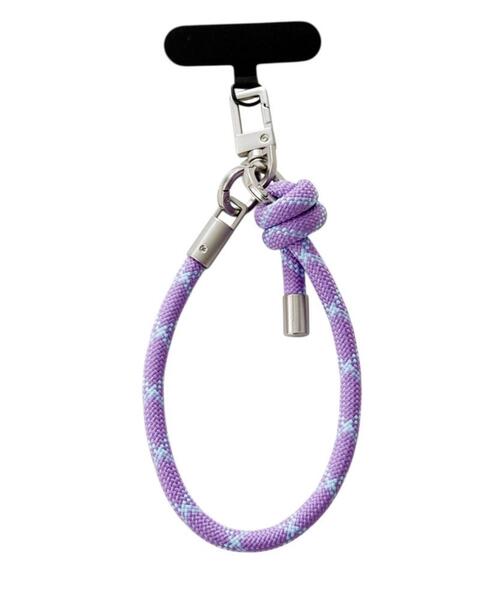 WEGO(ウィゴー)の「WEGO/ロープハンドストラップ(スマホグッズ・レディース・ライトベージュ/ブラック/その他4/サックスブルー/その他3/その他2/その他1/レッド・FREE)」の5枚目の写真