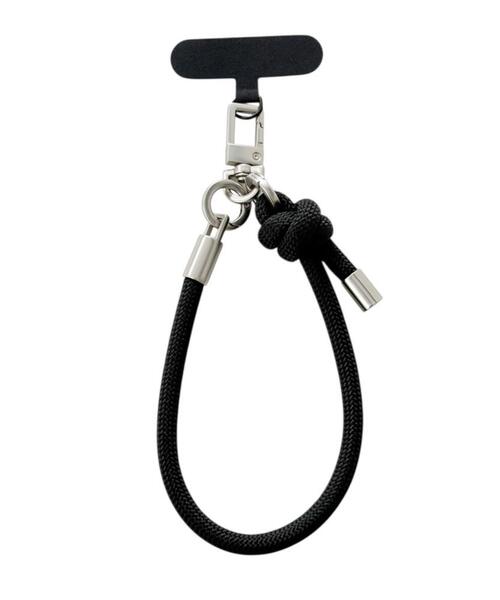 WEGO(ウィゴー)の「WEGO/ロープハンドストラップ(スマホグッズ・レディース・ライトベージュ/ブラック/その他4/サックスブルー/その他3/その他2/その他1/レッド・FREE)」の2枚目の写真