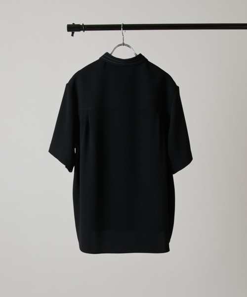 CULLNI（クルニ）の「【CULLNI exclusive for Lui's】クレリック半袖ZIPシャツジャケット（シャツ/ブラウス・メンズ・ライトベージュ/ブラック/オフホワイト・2/1）」の21枚目の写真