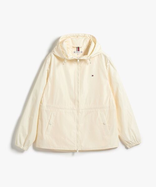 TOMMY HILFIGER（トミーヒルフィガー）の「トランジションウィンドブレーカー（ナイロンジャケット・レディース・ホワイト/マルチ・X-SMALL/SMALL/MEDIUM）」の6枚目の写真