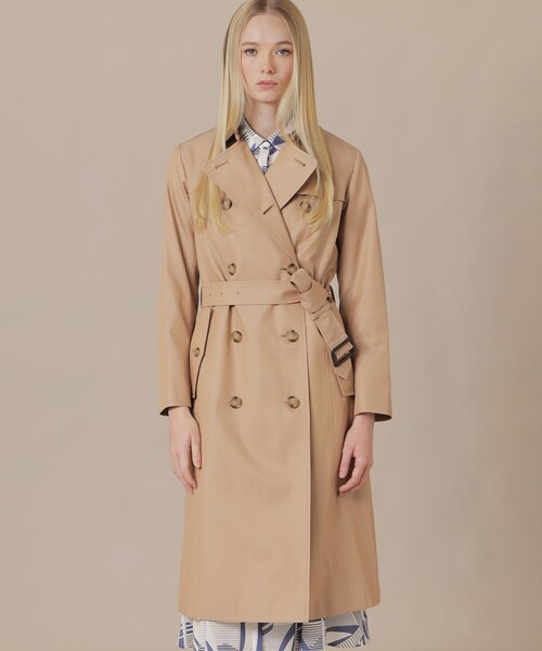 MACKINTOSH LONDON(マッキントッシュ ロンドン)の「【GABARDIN 19】【LOGIE/ロージー】トレンチコート(トレンチコート・レディース・ダークネイビー/ベージュ系その他5・40/38/36)」の2枚目の写真
