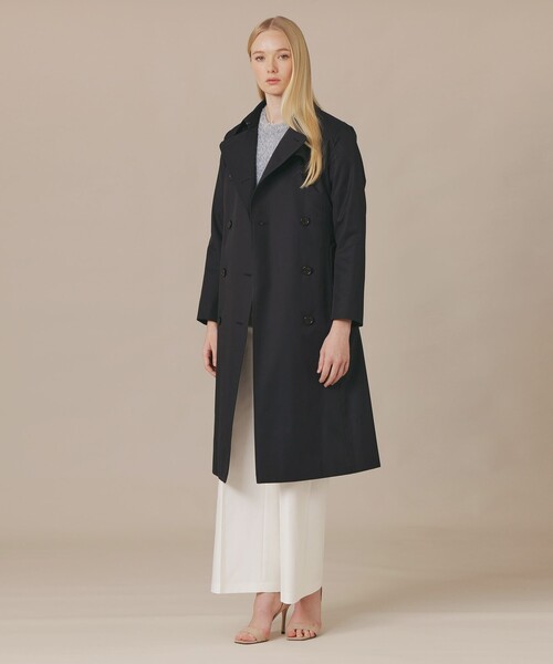 MACKINTOSH LONDON(マッキントッシュ ロンドン)の「【GABARDIN 19】【LOGIE/ロージー】トレンチコート(トレンチコート・レディース・ダークネイビー/ベージュ系その他5・40/38/36)」の10枚目の写真