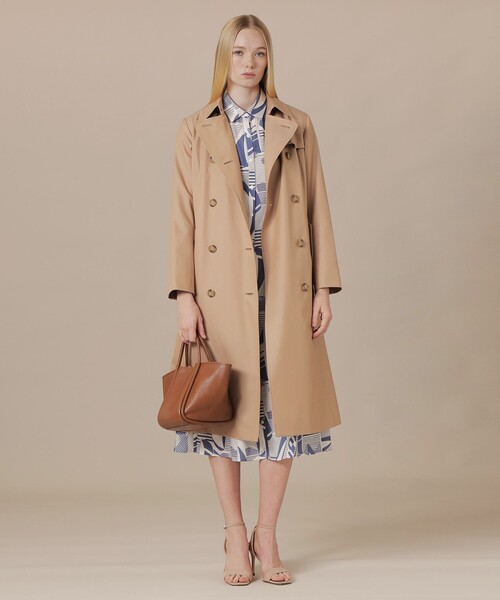 MACKINTOSH LONDON(マッキントッシュ ロンドン)の「【GABARDIN 19】【LOGIE/ロージー】トレンチコート(トレンチコート・レディース・ダークネイビー/ベージュ系その他5・40/38/36)」の11枚目の写真