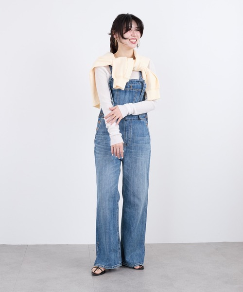 RED CARD TOKYO（レッドカード）の「【RED CARD TOKYO】Harvest Overall-デニムオーバーオール（サロペット/オーバーオール・レディース・ブルー・0）」の19枚目の写真
