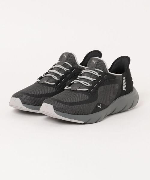 PUMA(プーマ)の「PUMA プーマ SOFTRIDE FLEX LACE EASE IN ALT WD 軽量 メンズスニーカー(ソフトライドフレックスレースイーズインALT)(スニーカー・メンズ・グレー系その他・25.5cm/26.0cm/26.5cm/27.0cm/27.5cm/28.0cm/29.0cm/30.0cm)」の1枚目の写真