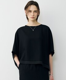 新色追加・WEB限定カラーあり】FluidBackSatin ドルマンスリーブ