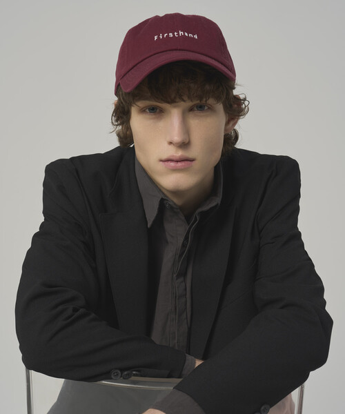 Firsthand(ファーストハンド)の「Firsthand/ファーストハンド FH LOGO CAP / ロゴキャップ / ユニセックス(キャップ・メンズ・ブラック/ワインレッド/グリーン/ネイビー/ベージュ・FREE)」の5枚目の写真