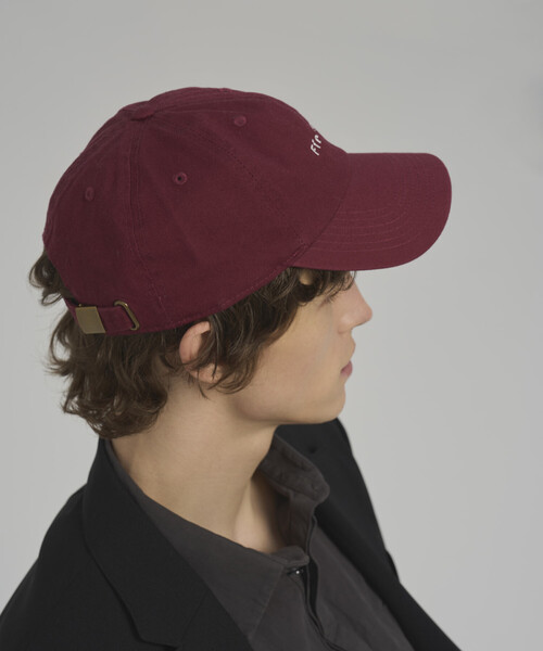 Firsthand(ファーストハンド)の「Firsthand/ファーストハンド FH LOGO CAP / ロゴキャップ / ユニセックス(キャップ・メンズ・ブラック/ワインレッド/グリーン/ネイビー/ベージュ・FREE)」の10枚目の写真
