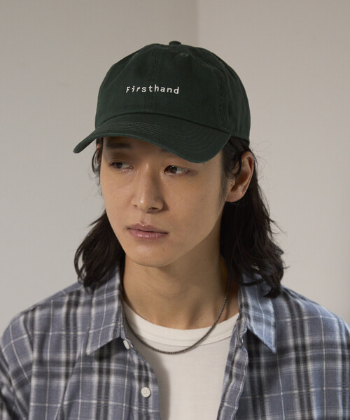 Firsthand(ファーストハンド)の「Firsthand/ファーストハンド FH LOGO CAP / ロゴキャップ / ユニセックス(キャップ・メンズ・ブラック/ワインレッド/グリーン/ネイビー/ベージュ・FREE)」の19枚目の写真
