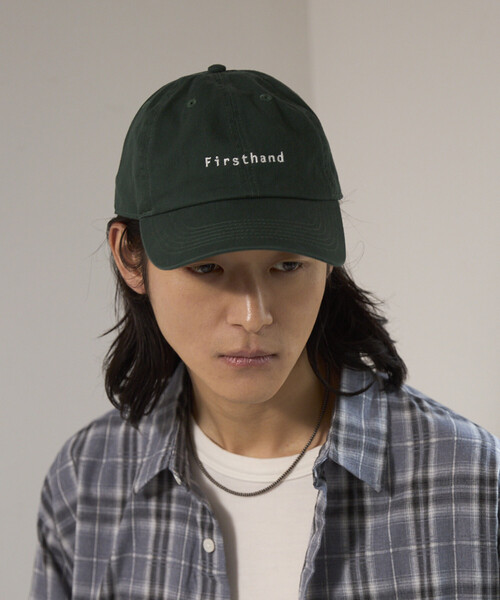 Firsthand(ファーストハンド)の「Firsthand/ファーストハンド FH LOGO CAP / ロゴキャップ / ユニセックス(キャップ・メンズ・ブラック/ワインレッド/グリーン/ネイビー/ベージュ・FREE)」の20枚目の写真
