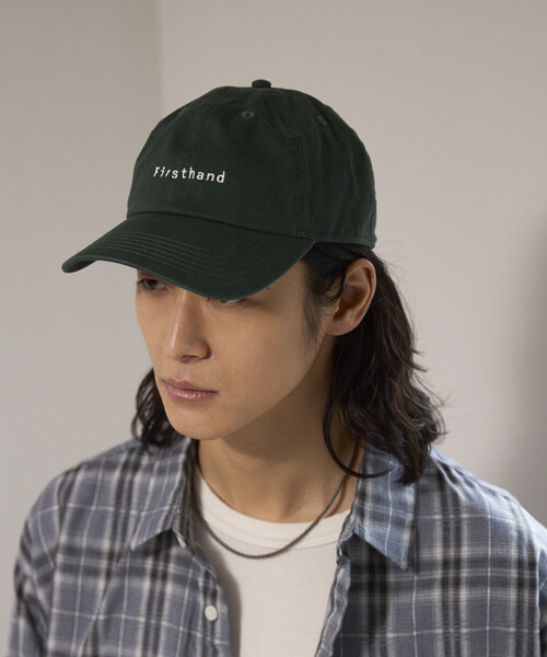 Firsthand(ファーストハンド)の「Firsthand/ファーストハンド FH LOGO CAP / ロゴキャップ / ユニセックス(キャップ・メンズ・ブラック/ワインレッド/グリーン/ネイビー/ベージュ・FREE)」の21枚目の写真