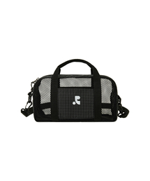 Rest&Recreation（レストアンドレクリエーション）の「MESH MINI DUFFLE BAG - BLACK（ボストンバッグ）」