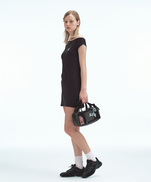 Rest&Recreation(レストアンドレクリエーション)の「MESH MINI DUFFLE BAG - BLACK(ボストンバッグ・レディース・その他・ONE)」の6枚目の写真