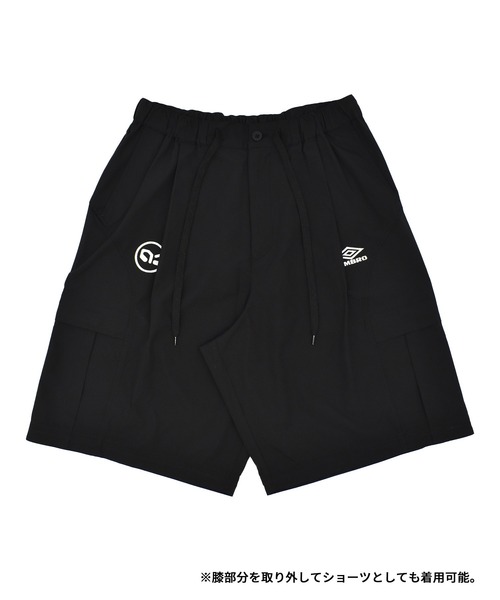 UMBRO(アンブロ)の「UMBRO/アンブロ UMBROフハクカーゴパンツ ロンパン UM26SSAL-PT02(その他パンツ・メンズ・ライトグレー/ブラック・M/L)」の5枚目の写真