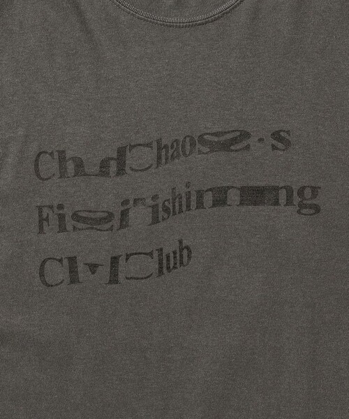 Chaos Fishing Club(カオスフィッシングクラブ)の「Chaos Fishing Club / CFC OCG T-Shirt(Tシャツ/カットソー・メンズ・ブラック系その他4・XL/L/M)」の4枚目の写真