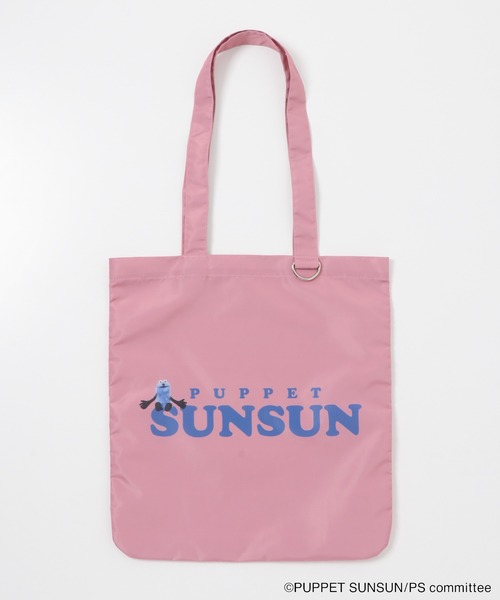 SENSE OF PLACE by URBAN RESEARCH（センスオブプレイスバイアーバンリサーチ）の「『別注』SUNSUN×SENSE OF PLACE　トートバッグ（トートバッグ・レディース・ブルー/グレー/ピンク・ONE）」の18枚目の写真