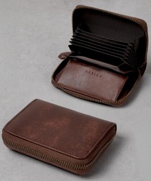 LASIEM（ラシエム）の「財布 ミニ財布 二つ折り メンズ 折りたたみ ミニウォレット カードケース 本革 レザー じゃばら スキミング防止（財布）」