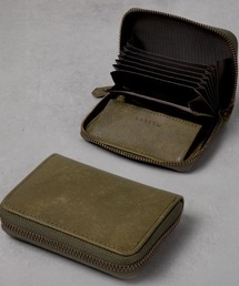 LASIEM（ラシエム）の「財布 ミニ財布 二つ折り メンズ 折りたたみ ミニウォレット カードケース 本革 レザー じゃばら スキミング防止（財布）」