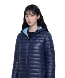 GRUNDEN（グルンデン）の「QUILTED PUFFER JACKET (NAVY)（ダウンジャケット/コート）」