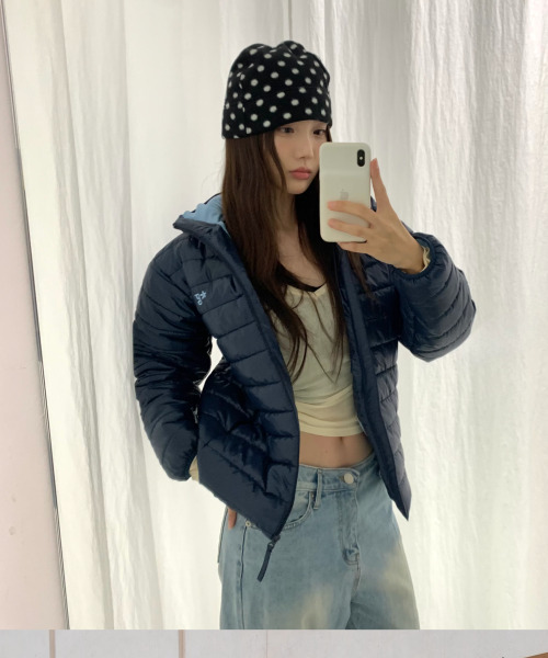 GRUNDEN(グルンデン)の「ライトプファージャケット (NAVY)(ダウンジャケット/コート・レディース・その他・SMALL)」の1枚目の写真