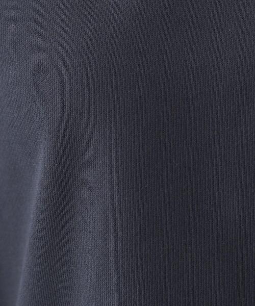 Liyoca（リヨカ）の「【Liyoca】裏毛ハーフスリーブプルオーバー（Tシャツ/カットソー・レディース・ダークブラウン/ナチュラル/ネイビー・02）」の17枚目の写真