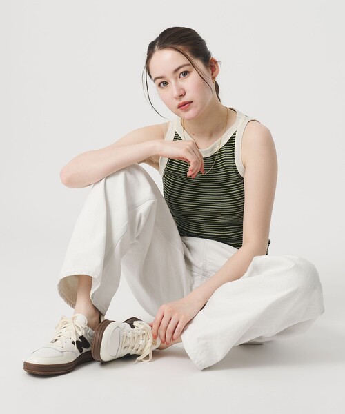 NEW BALANCE（ニューバランス）の「＜New Balance＞U500 スニーカー（スニーカー・レディース・ホワイト/ブラック・23cm/25cm/24.5cm/22.5cm/24cm/23.5cm）」の4枚目の写真