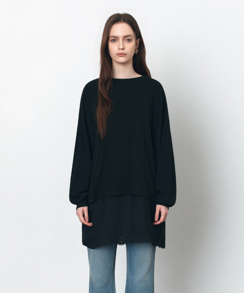 SIYAZU(シヤジュ)の「SITP5243 ガオリスラブTシャツ_ブラック(Tシャツ/カットソー・レディース・ブラック・ONE)」の4枚目の写真