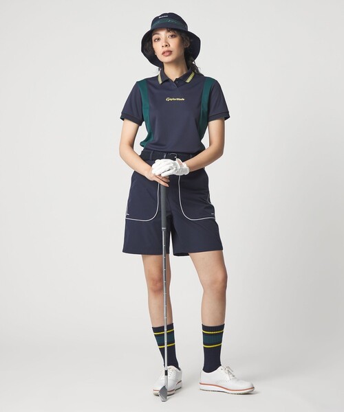TaylorMade（テーラーメイド）の「【別注】＜TaylorMade×UNITED ARROWS＞ウィメンズ ロゴ ショートパンツ ストレッチ 撥水（その他パンツ・レディース・ダークグリーン/ネイビー・L/S/M）」の22枚目の写真
