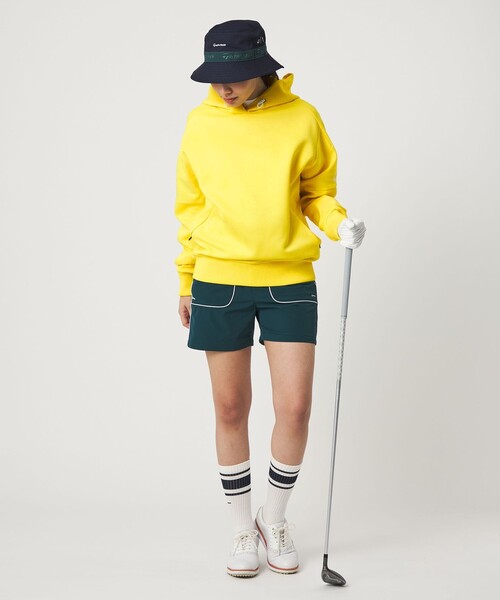 TaylorMade（テーラーメイド）の「【別注】＜TaylorMade×UNITED ARROWS＞ウィメンズ ロゴ ショートパンツ ストレッチ 撥水（その他パンツ・レディース・ダークグリーン/ネイビー・L/S/M）」の10枚目の写真