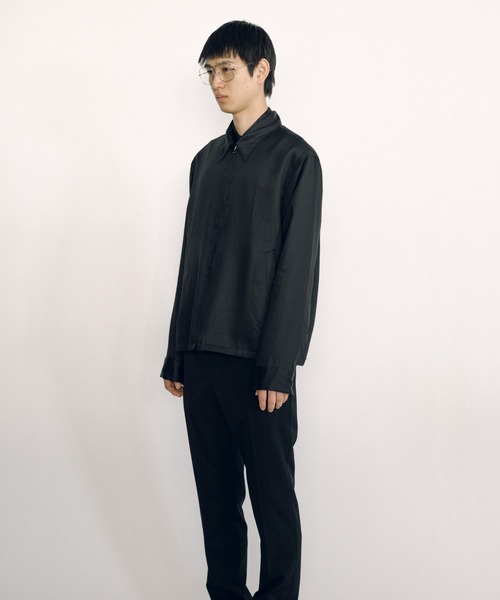 KEISUKEYOSHIDA(ケイスケヨシダ)の「Zip-up Blouson(ブルゾン・レディース・ブラック/ネイビー・FREE)」の10枚目の写真