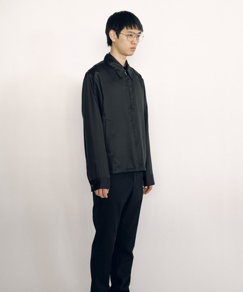 KEISUKEYOSHIDA(ケイスケヨシダ)の「Zip-up Blouson(ブルゾン・レディース・ブラック/ネイビー・FREE)」の11枚目の写真