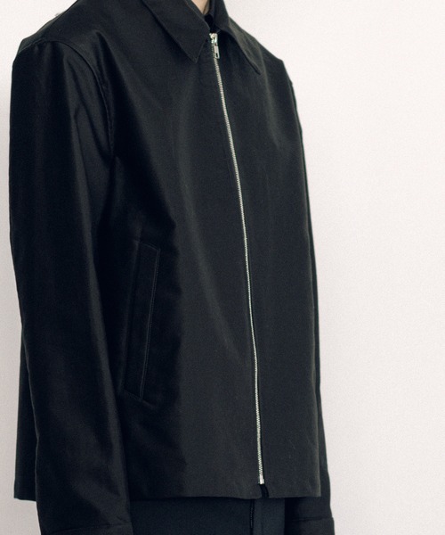 KEISUKEYOSHIDA(ケイスケヨシダ)の「Zip-up Blouson(ブルゾン・レディース・ブラック/ネイビー・FREE)」の12枚目の写真