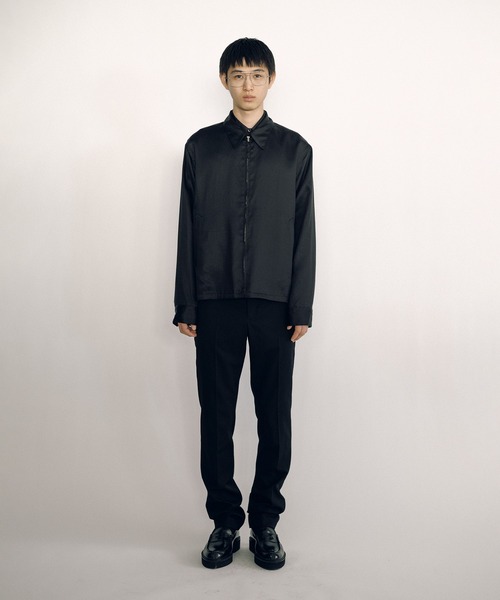 KEISUKEYOSHIDA(ケイスケヨシダ)の「Zip-up Blouson(ブルゾン・レディース・ブラック/ネイビー・FREE)」の13枚目の写真