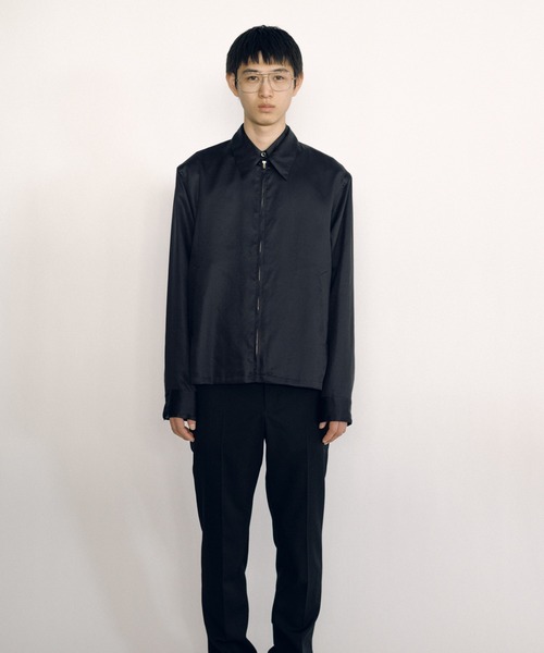 KEISUKEYOSHIDA(ケイスケヨシダ)の「Zip-up Blouson(ブルゾン・レディース・ブラック/ネイビー・FREE)」の20枚目の写真