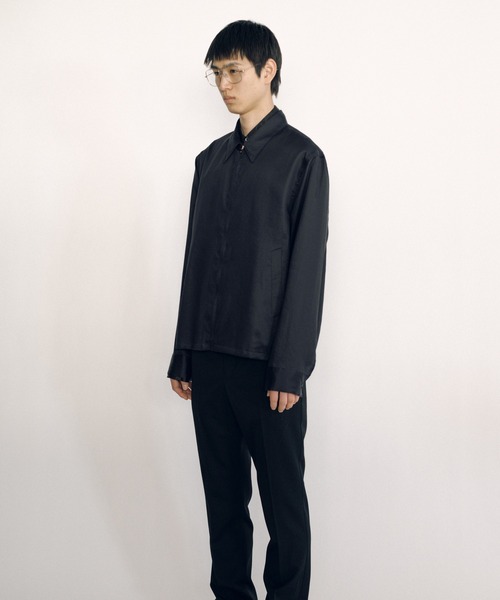 KEISUKEYOSHIDA(ケイスケヨシダ)の「Zip-up Blouson(ブルゾン・レディース・ブラック/ネイビー・FREE)」の21枚目の写真