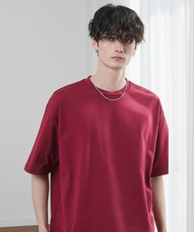 【CIYOT】USAコットン レギュラーフィット クルーネック 半袖Tシャツ<接触冷感・UVカット>