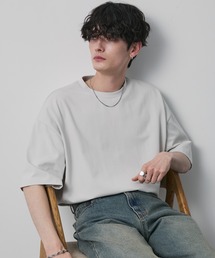 CIYOT（シヨウト）の「【CIYOT】USAコットン レギュラーフィット クルーネック 半袖Tシャツ＜接触冷感・UVカット＞（Tシャツ/カットソー）」