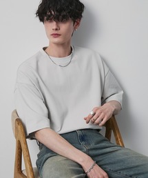 CIYOT（シヨウト）の「【CIYOT】USAコットン レギュラーフィット クルーネック 半袖Tシャツ＜接触冷感・UVカット＞（Tシャツ/カットソー）」