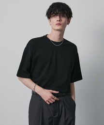 CIYOT（シヨウト）の「【CIYOT】USAコットン レギュラーフィット クルーネック 半袖Tシャツ＜接触冷感・UVカット＞（Tシャツ/カットソー）」