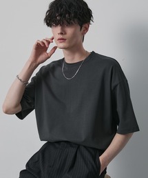 CIYOT（シヨウト）の「【CIYOT】USAコットン レギュラーフィット クルーネック 半袖Tシャツ＜接触冷感・UVカット＞（Tシャツ/カットソー）」