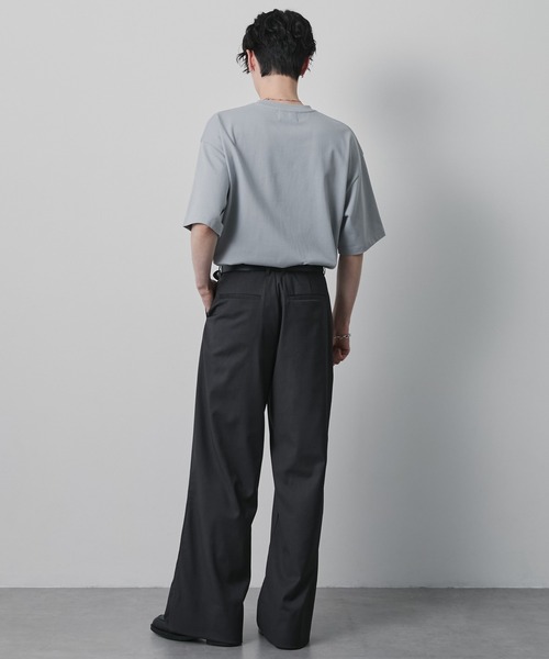 CIYOT(シヨウト)の「【CIYOT】USAコットン レギュラーフィット クルーネック 半袖Tシャツ<接触冷感・UVカット>(Tシャツ/カットソー・メンズ・グリーン系/ライトグレー系/ホワイト系/チャコールグレー/レッド系/ブラック/モカ・S/L/M)」の22枚目の写真