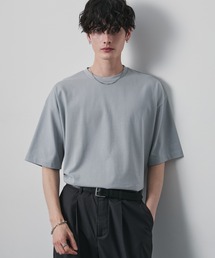 CIYOT（シヨウト）の「【CIYOT】USAコットン レギュラーフィット クルーネック 半袖Tシャツ＜接触冷感・UVカット＞（Tシャツ/カットソー）」