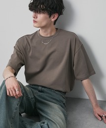 CIYOT（シヨウト）の「【CIYOT】USAコットン レギュラーフィット クルーネック 半袖Tシャツ＜接触冷感・UVカット＞（Tシャツ/カットソー）」