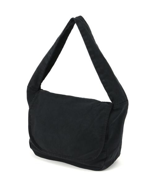 20/80(テゥエンティーエイティー)の「【20/80】トゥエンティーエイティー/ PRODUCT DYED #8 CANVAS MESSENGER BAG(メッセンジャーバッグ・メンズ・ブラック/アイボリー・F)」の11枚目の写真